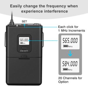 Easily change the Frequency when you experience interference