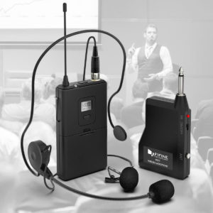 Robust K037B Fifine UHF Wireless Microphone System for Teaching Public Speech