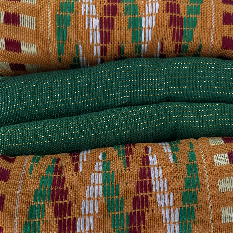 Handwoven Kente Fabric 15-DRT12