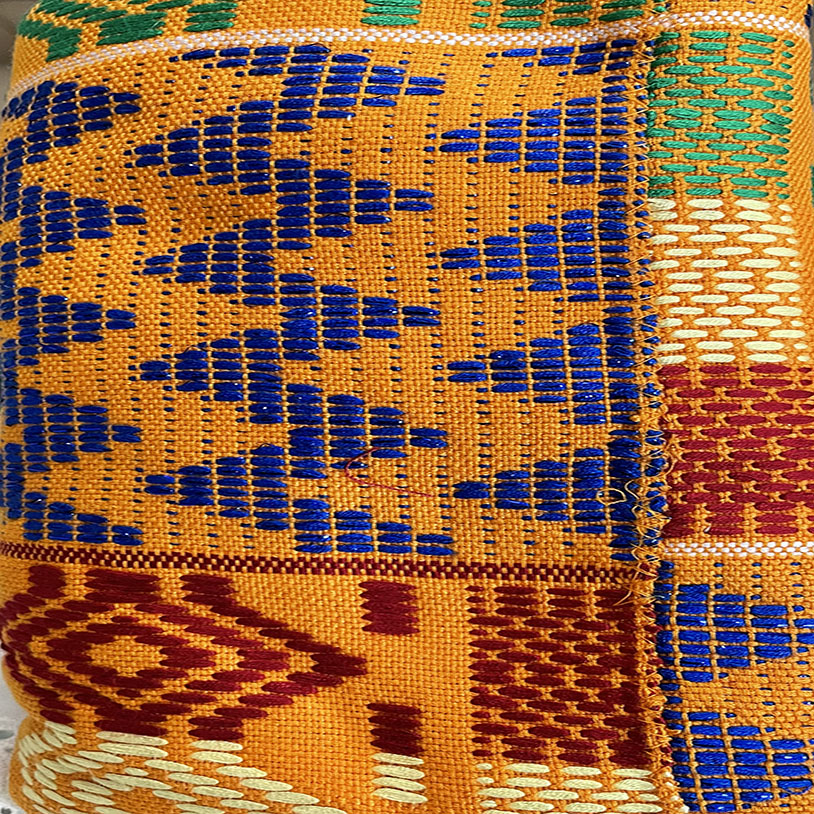 Handwoven Kente Fabric 15-DRT15