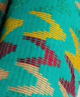 Handwoven Ghana Kente Fabric