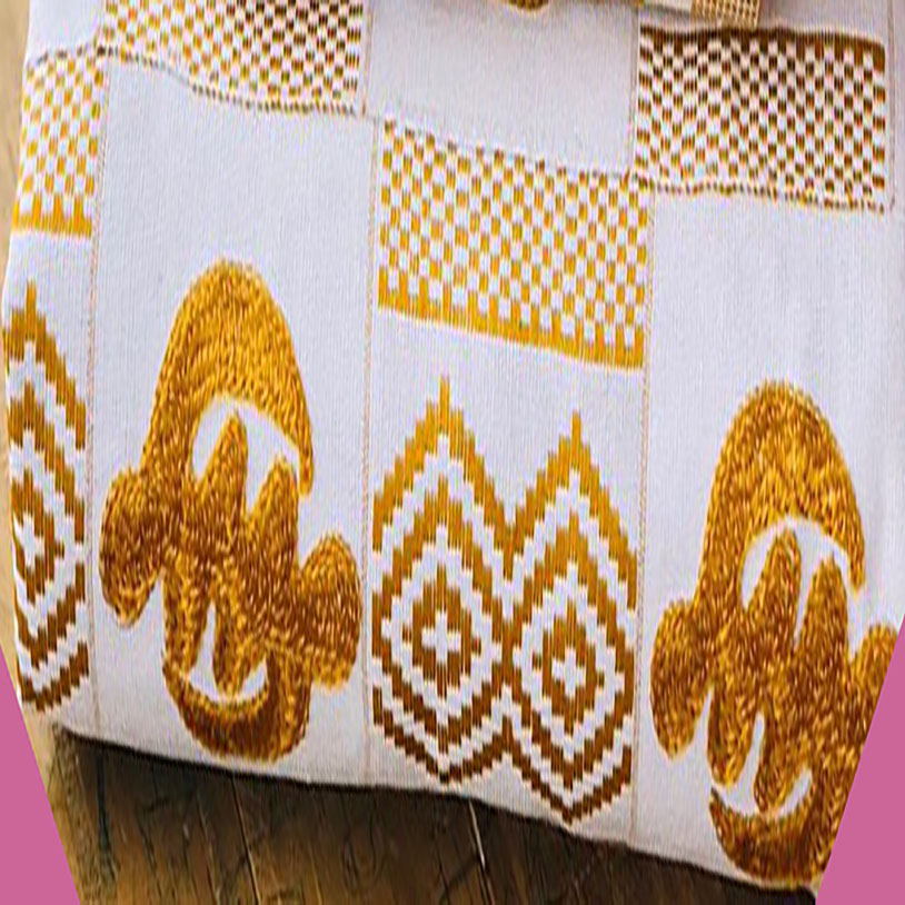 Handwoven Kente Fabric 25-DRM2