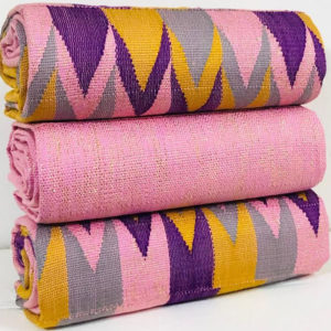 Handwoven Kente Fabric 25-GYY14