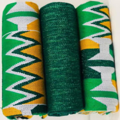 Handwoven Kente Fabric 25-GYY17