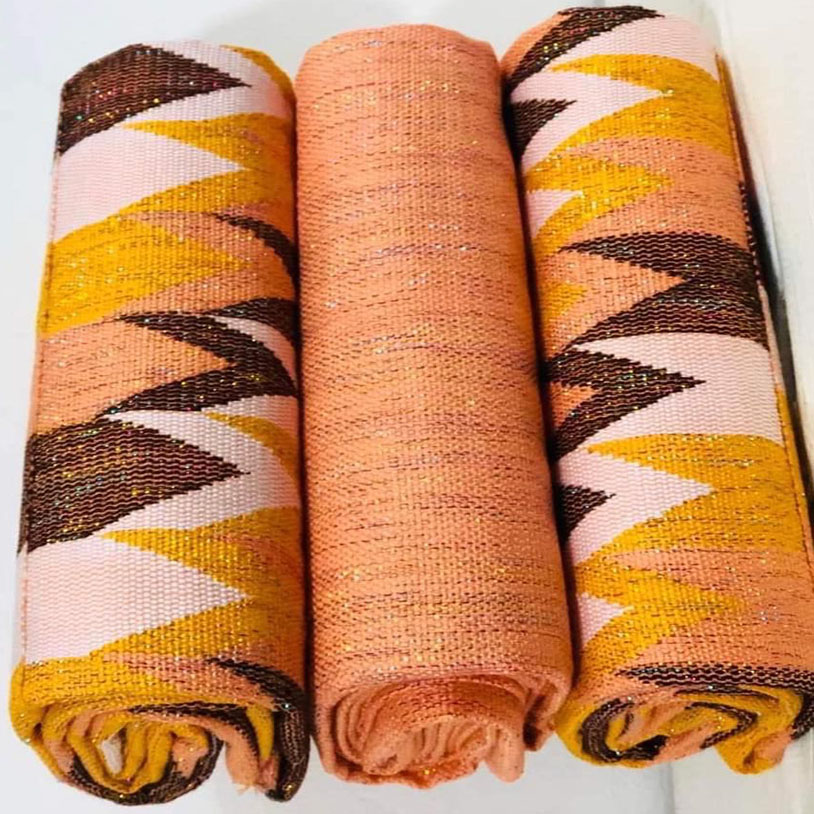 Handwoven Kente Fabric 25-GYY20