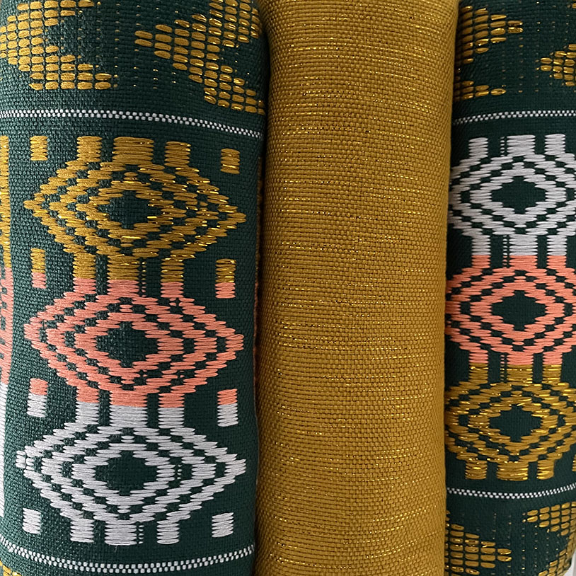 Handwoven Kente Fabric 15-DRT13