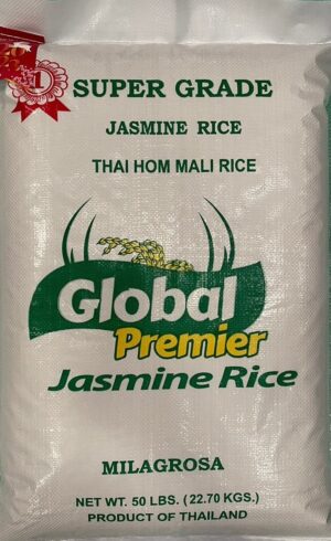 Global Premier Jasmine Rice 50 lbs bag