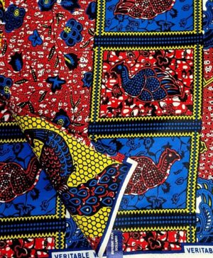 African Textile Wax Print SWA-08886-006-CA