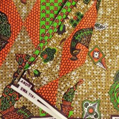 African Textile Wax Print SWA-08887-006-CA