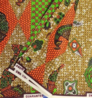 African Textile Wax Print SWA-08887-006-CA