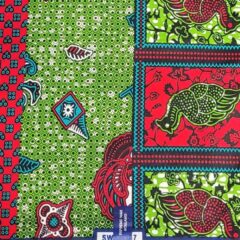 African Textile Wax Print SWA-08888-006-CA