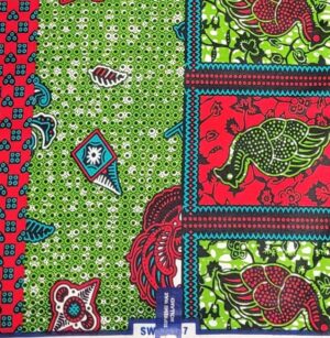 African Textile Wax Print SWA-08888-006-CA