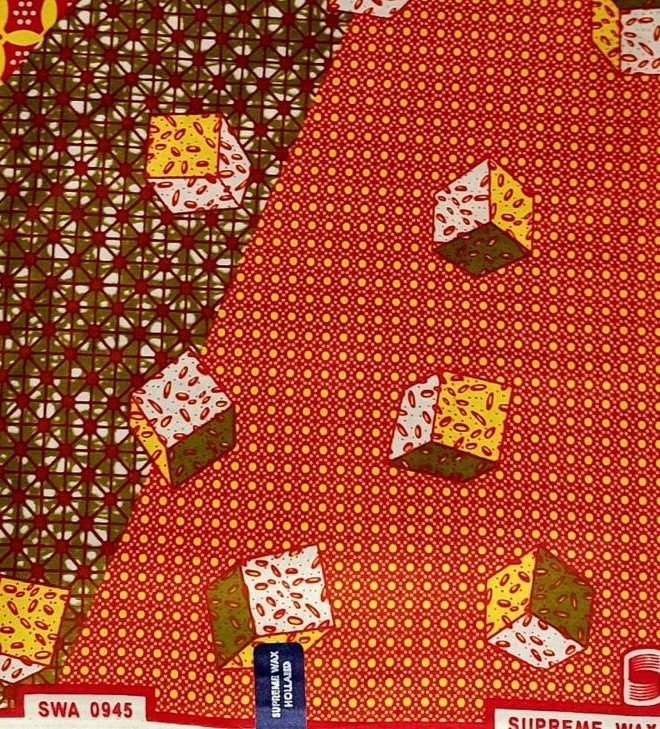 African Textile Wax Print SWA-08841-006-CA